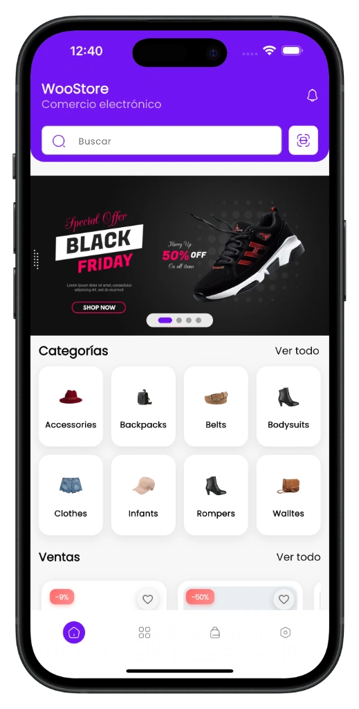 WooCommerce Single Vendor App